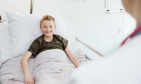 Opname op de kinderafdeling